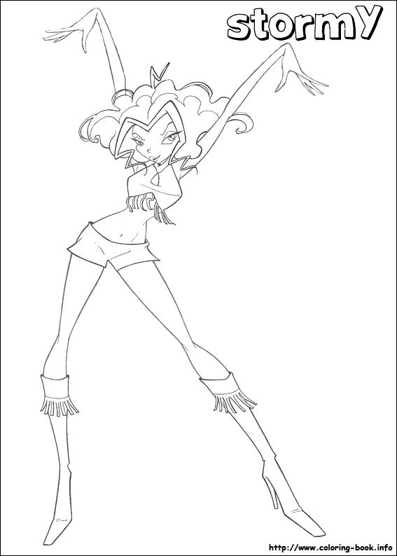 Winx Club coloring picture